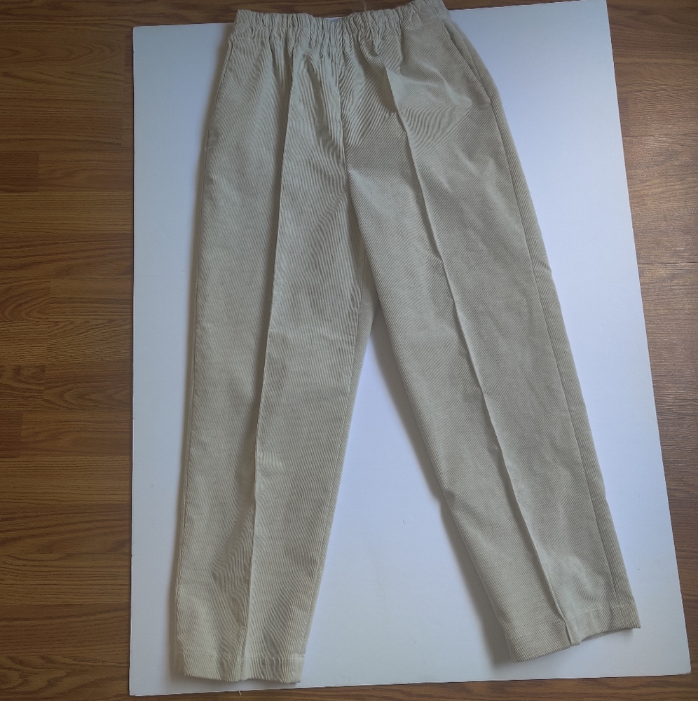 Nico's, Nicholson & Nicholson Elasticated Cream Pants, size 40